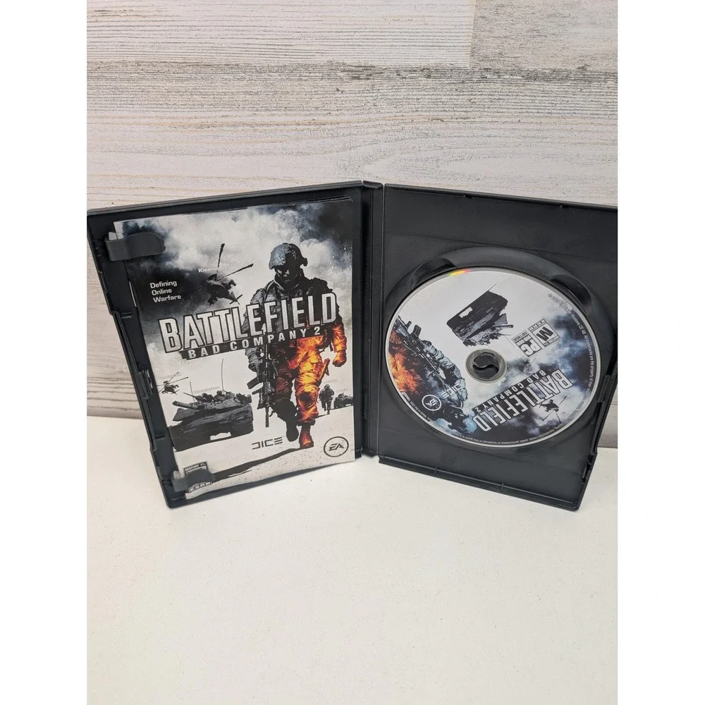 Battlefield Bad Company 2 PC Game EA Shooter Multiplayer Online M Manual